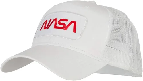 Vista 2 de e4Hats.com Gorra trasera de malla con parche bordado con logotipo de la NASA