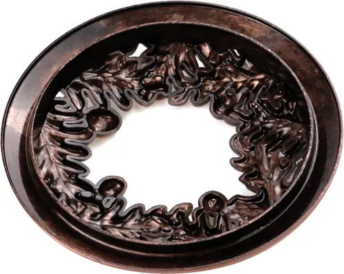 Vista 7 de Tapa Tarro Vela Topper, Fruta Sagrada Bronce Fruta Sagrada de Bronce