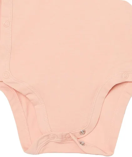 Vista 4 de Tienda Essentials Unisex Babies' Cotton Long-Sleeve Side Snap Bodysuit (Previously Tienda Aware), Pack of 3