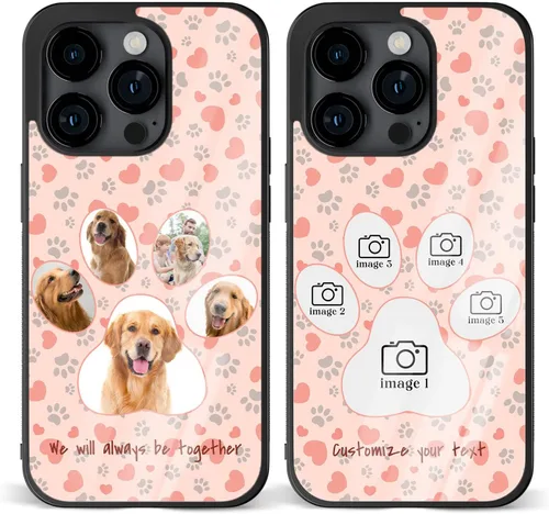 Vista 38 de Fundas de teléfono personalizadas Red Love You Imágenes empalmadas para iPhone 5 6 7 8 11 12 13 14 15 16 Pro Max Plus Mini X para Samsung S21 S22