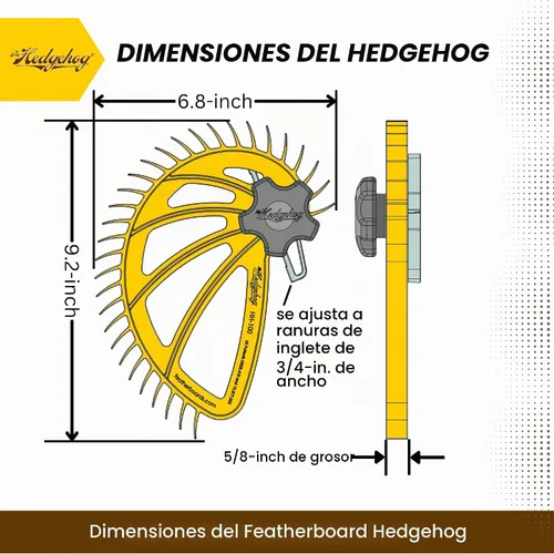 Vista 4 de Guía de plumas para sierras de mesa para un flujo de trabajo más rápido, fácil y seguro Mejore su precisión y exactitud