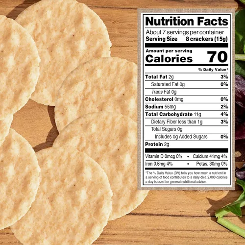 Vista 2 de Edward & Sons Snaps de arroz integral orgánico ligeramente salado, galletas de arroz sin gluten, aperitivo horneado al horno, grano entero, sin