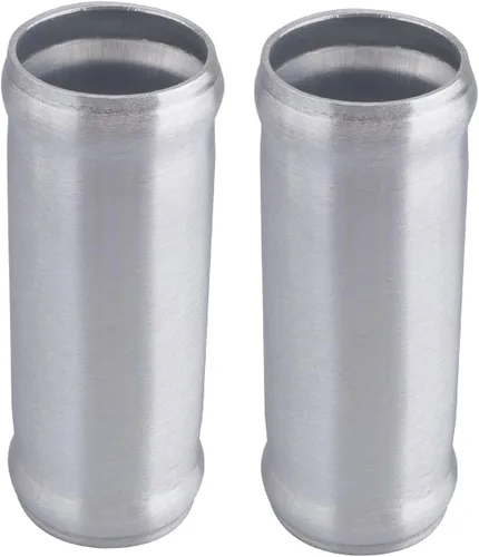 Vista 13 de AC PERFORMANCE - Unión de tuberías de aleación de aluminio, 2 unidades, 1 pulgada, conector de tubos de silicona, 4 pulgadas de longitud