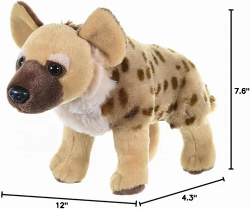 Vista 9 de Wild Republic Cuddlekins Hyena - Peluche de 12 pulgadas