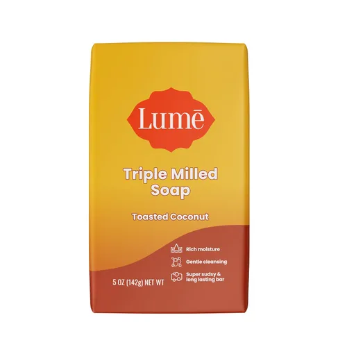 Vista 8 de Lume Jabón en Barra Triple Molido - Rica Humedad y Limpieza Suave - Sin Parabenos, Sin Ftalatos, Seguro para la Piel - 5 onzas (Mandarina Limpia)