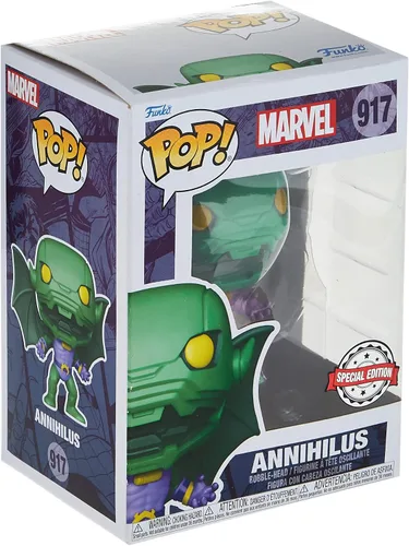 Vista 3 de Funko Pop Marvel Annihilus #917 - Figura exclusiva de edición especial