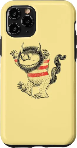 Vista 29 de Where The Wild Things are Line Art - Carcasa para iPhone 17