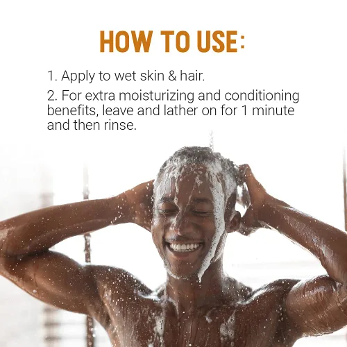 Vista 6 de Woody's Champú, acondicionador y gel de baño 3 en 1 para hombre, tamaño de viaje, limpiador refrescante multiusos esencial de aseo personal, 1.7
