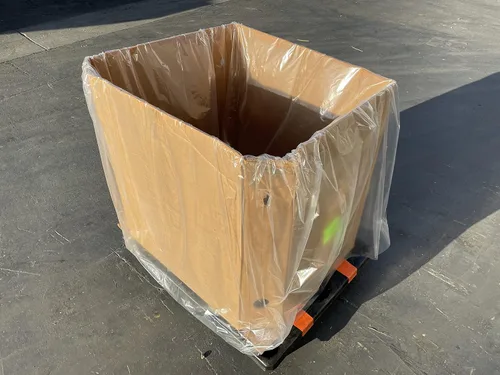 Vista 5 de Sandbaggy Gaylord & Bolsas para contenedores Fabricado en Estados Unidos Los forros se adaptan a cajas de hasta 55 x 55 x 75 pulgadas