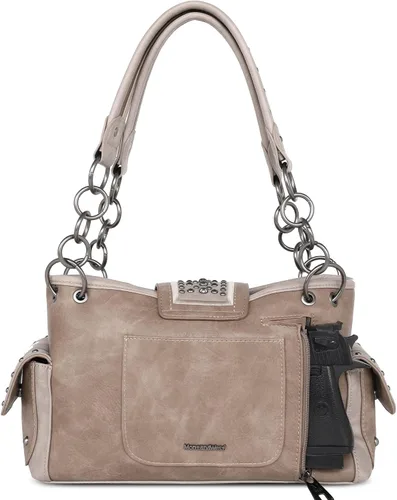 Vista 3 de Montana West Western Monederos para mujer, bolsas de mano ocultas para llevar al hombro con cartera
