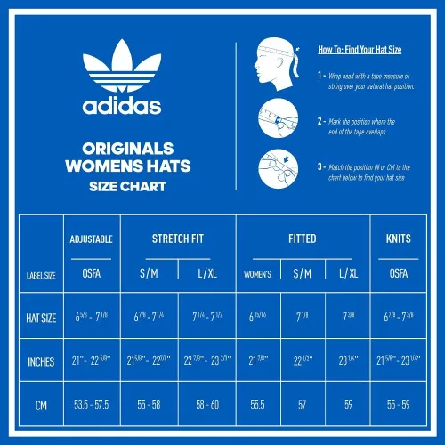 Vista 6 de adidas Originals Sombrero de mujer Originals relajado con correa trasera