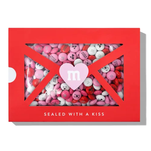 Vista 12 de M&M'S WORLD Galentine's Day - Caramelos de chocolate, 2 libras, celebra el amor con tu Galentine, regalo único para amigos, solteros y fiestas, crea