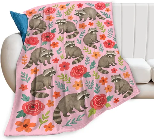 Vista 8 de Manta de caballo para niñas y mujeres, manta de franela de forro polar de animales del oeste, suave y ligera, manta de felpa azul para niños