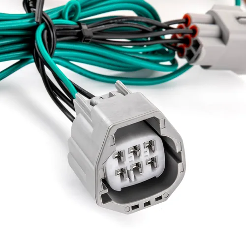 Vista 7 de WeiSen Arnés de cableado de remolque personalizado de 4 pines compatible con Dodge Nitro 2007-2012, compatible con Jeep Liberty 2008-2012