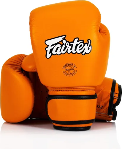 Vista 8 de Fairtex BGV16 Guantes de Muay Thai de Cuero Compactos