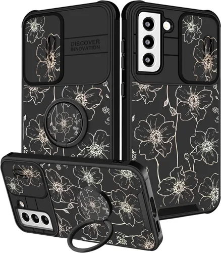 Vista 143 de Funermei para Samsung Galaxy Z Flip 4 Funda - Funda de Teléfono Bonita para Mujeres y Niñas con Mariposas Bonita Estética Femenina Diseño