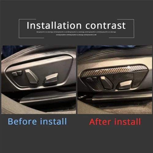 Vista 6 de Compatible con Toyot@Supra GR A90 A91 MK5 2020-2026 interruptor de botón de ajuste Panel decorativo Accesorios de aleación
