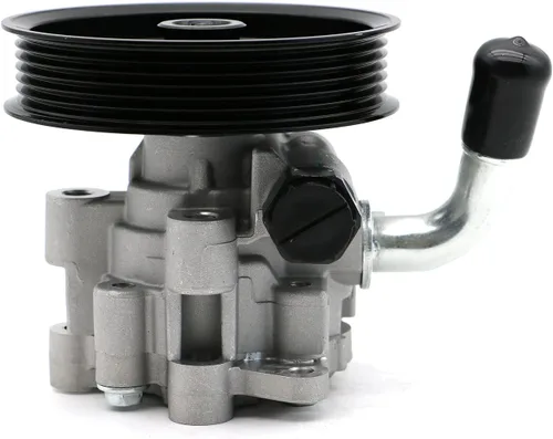 Vista 9 de Chefull Bomba de dirección asistida con polea Compatible con 2007 2008 2009 2010 2011 para Jeep Wrangler (JK) para 3.8L V6, bomba de asistencia