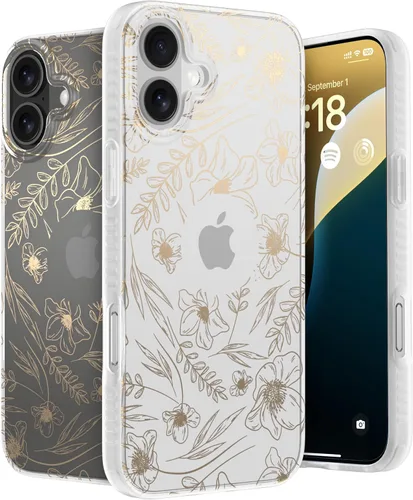 Vista 47 de LONLI Hue Funda para iPhone 14 – [Protector de golpes de 360° que absorbe los impactos] – [Funda de teléfono bonita y única para niñas y mujeres]