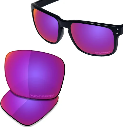 Vista 2 de SAUCER Premium Replacement Lenses for Oakley Holbrook OO9102 Sunglasses