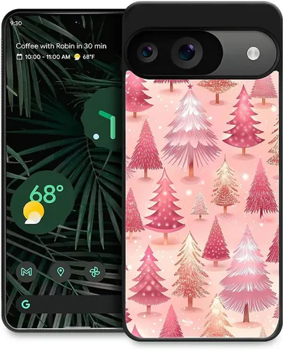 Vista 75 de Funda compatible con Google Pixel 4A 5G, Nochebuena, Google Pixel 4A 5G, delgada, suave, a prueba de golpes, TPU para mujeres y niñas, niños, funda