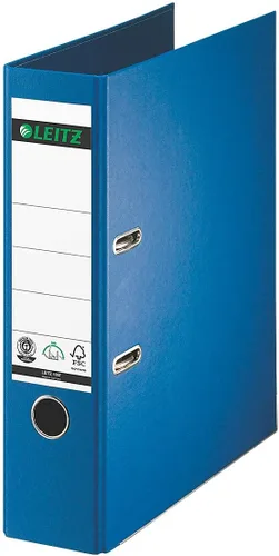 Vista 5 de Leitz Carpeta Quality-Vollpapier 180° - ASIN para padres - DE (4) Wide Light Blue Azul/claro
