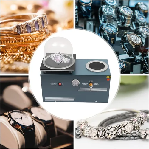 Vista 3 de TFCFL Soldador por puntos de joyería, Mini máquina de fundición de inversión al vacío,2L Joyería Perdida Cera Fundida Combinación de Fundición
