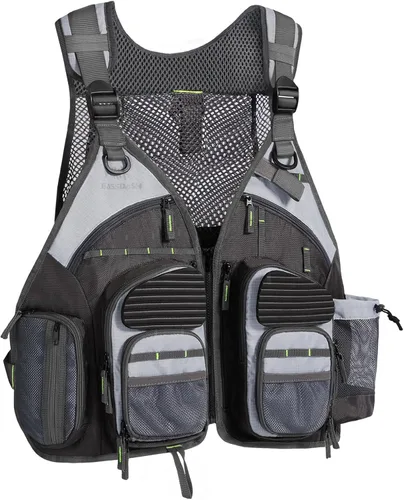 Vista 12 de Bassdash - Chaleco de pesca con mosca de múltiples bolsillos, tamaño ajustable, regalo para hombres y mujeres