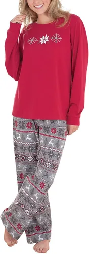 Vista 24 de PajamaGram - Pijamas de invierno para mujer - Pijamas de franela para mujer