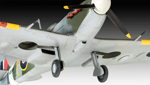 Vista 7 de Revell RV03710 Juego de Combate Bf109G-10 & Spitfire Kit de modelo de plástico, sin pintar