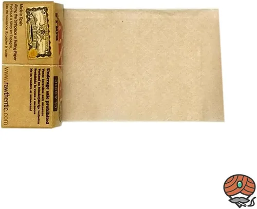 Vista 2 de Raw Rollos Classic - Papel de liar tamaño King de 2.165 in, 9.8 ft (9 pies), caja completa de 12