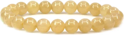 Vista 16 de Keleny Gem - Pulsera elástica de piedras semipreciosas con cuentas redondas de 8 mm, 7 pulgadas, unisex Ágata de encaje azul de grado A