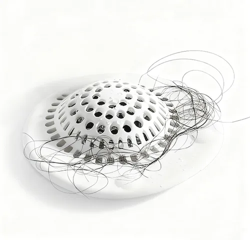Vista 3 de Paquete de 6 herramientas para eliminar obstrucciones de pelo de drenaje, herramienta de limpieza de drenaje de 24 pulgadas para fregadero 2 Pack