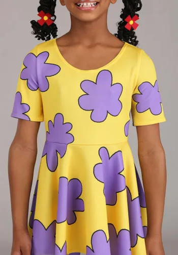 Vista 3 de Disfraz de Susie para Niña de Rugrats de Nickelodeon Multicolor