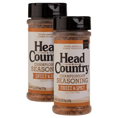 Vista 9 de Head Country Championship BBQ Seasoning, Rubs, Original Tamaño XL, jarra de 7 libras