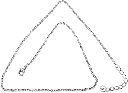 Vista 3 de JMQJewelry Collar de urna de cremación de trébol de la suerte para cenizas, colgante de recuerdo conmemorativo para mujeres, niñas, hombres, joyas