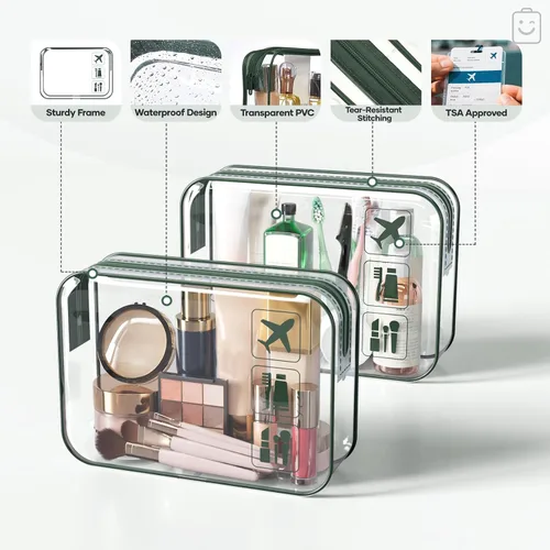 Vista 4 de Veken Juego de 11 cubos de compresión para artículos esenciales de viaje, bolsas organizadoras compresibles expandibles grandes para ropa, bolsas