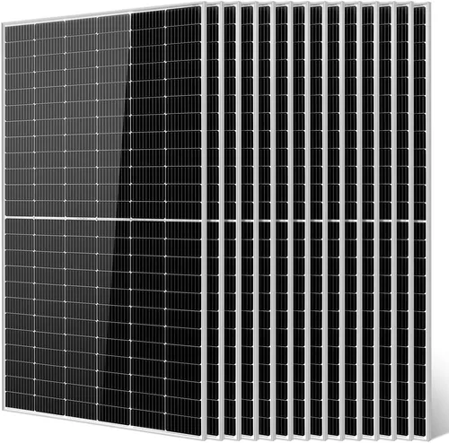 Vista 10 de SUNGOLDPOWER 8 piezas de paneles solares monocristalinos de 370 W, celda solar de grado A, impermeable IP68, panel solar de alta eficiencia
