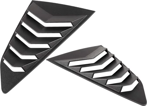 Vista 2 de Parabrisas para ventana lateral Camaro para Chevy Camaro 2016 2017 2018 2019 2020 2021 2022 2023 negro mate