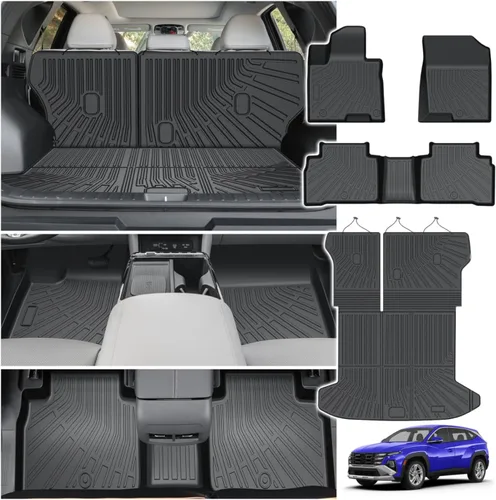 Vista 33 de Powerty Alfombrillas para Jeep Grand Cherokee L 2021-2025 (solo reposabrazos central de 6 plazas sin segunda fila), accesorios de revestimiento