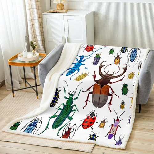 Vista 14 de Feelyou - Manta de forro polar con estampado de melocotones, diseño tropical de frutas, suave y linda, para cama, sofá, sillón, decoración de Multi