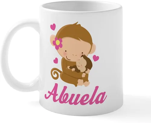 Vista 11 de CafePress Taza de café de cerámica Number One Abuelo de 11 oz (11.0 fl oz)