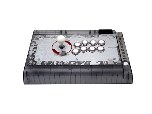 Vista 5 de Qanba Crystal Joystick for PlayStation 4 and PlayStation 3 and PC (Fighting Stick) Officially Licensed Sony Product