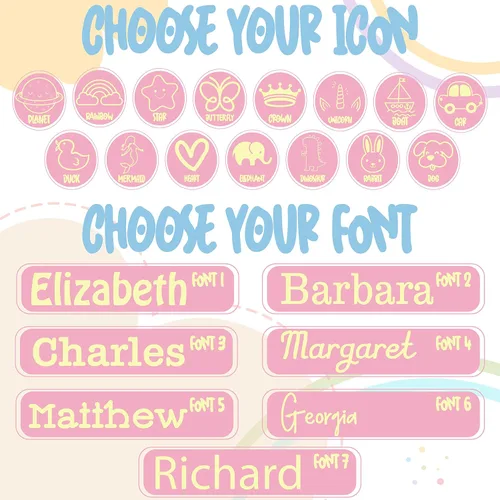 Vista 2 de Manta de bebé personalizada de Minky con nombre, icono, 2 colores, 15 iconos, 7 fuentes, manta suave y sedosa de puntos de doble cara para baby