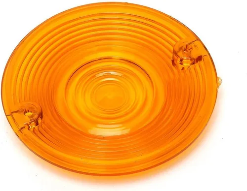 Vista 3 de ZYTC - Juego de 2 lentes ámbar para luz direccional de Harley Touring, Electra Glide Road King de 82 mm