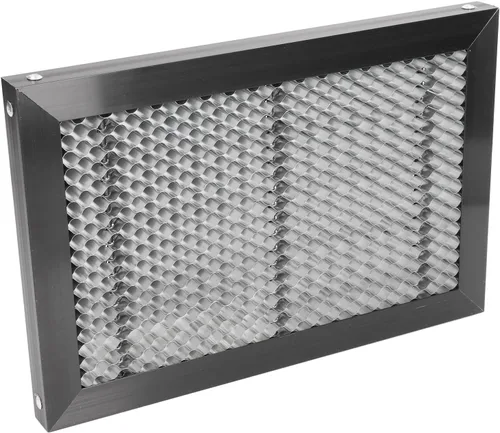 Vista 8 de Cama láser de panal de abeja, tablero de mesa de trabajo de panal de corte láser de 11.811 x 7.874 x 0.866 in, plataforma de panel de corte de panal