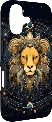 Vista 3 de Leo Zodiac Sign Lion Horoscope Constellation Case for iPhone 17