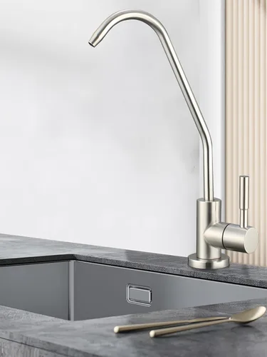 Vista 2 de Grifo de agua potable,Fácil de instalar Grifo RO de fregadero sin plomo,Grifos de filtro de agua para fregadero de barra de cocina,Grifos de ósmosis