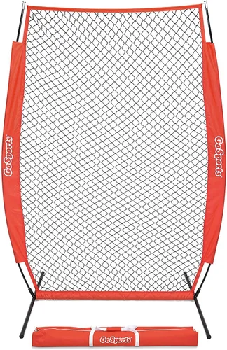 Vista 7 de Redes de lanzamiento de béisbol y sóftbol GoSports - Pantalla L o pantalla I - Red de protección del lanzador