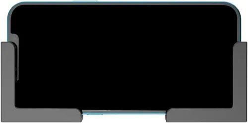 Vista 7 de Soporte de montaje en pared para tabletas Smartphones Fácil instala con adhesivo o tornillos EReader Montaje en pared Negro